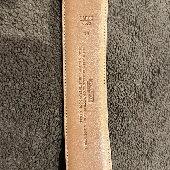 Coach belt (authentic) women’s size L - Picture 3 of 6